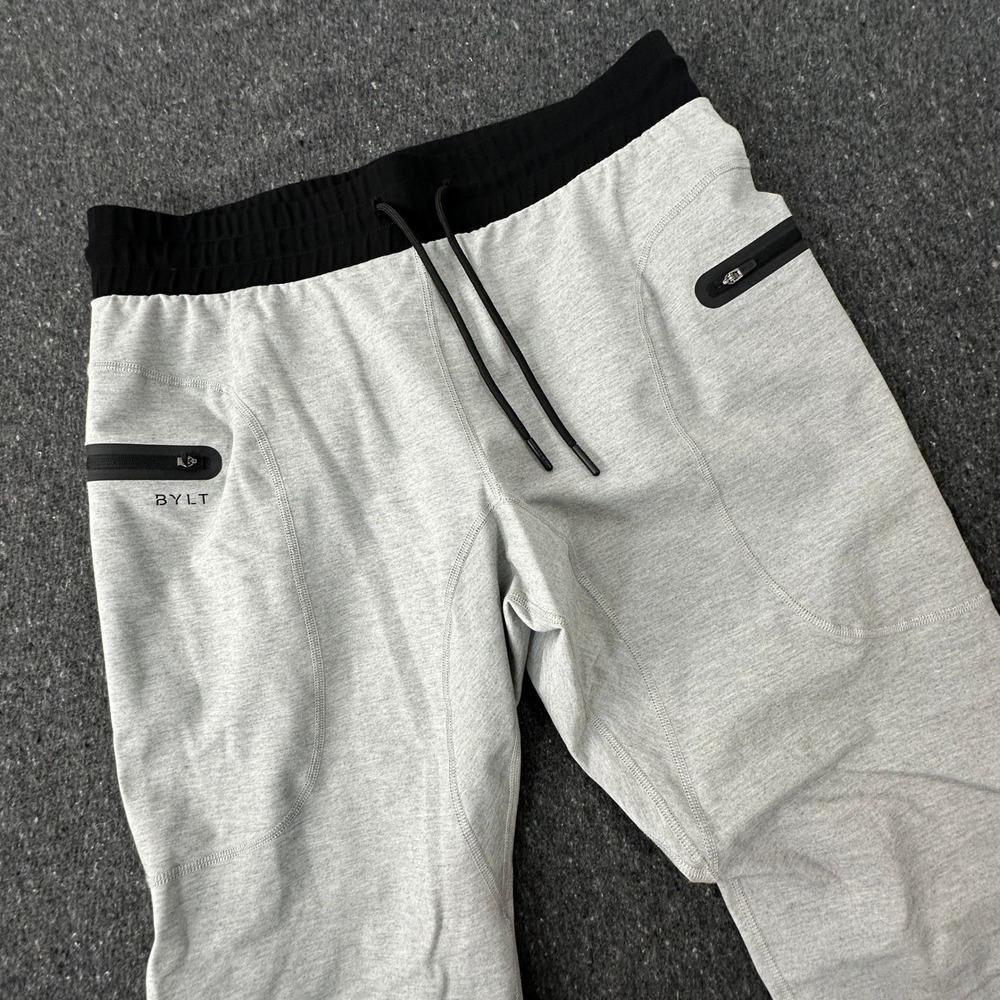 BYLT Elite+ Jogger Men XL Gray Activewear Stretch Athletic Tapered Fit GYM Train